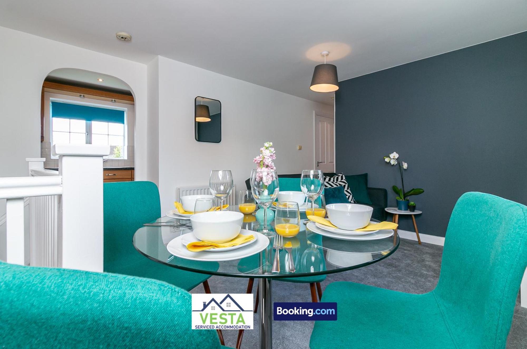 Three Bedroom Apartment By Vesta Serviced Accommodation & Short Lets Hatfield With Free Parking 外观 照片